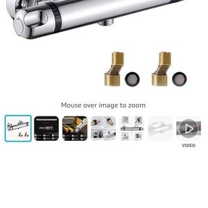 Shower mixer wall mount hot cold water shower faucet temperature controlvalve348